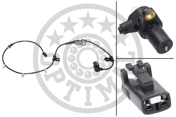 Sensor, Raddrehzahl Vorderachse rechts Optimal 06-S356 von Optimal