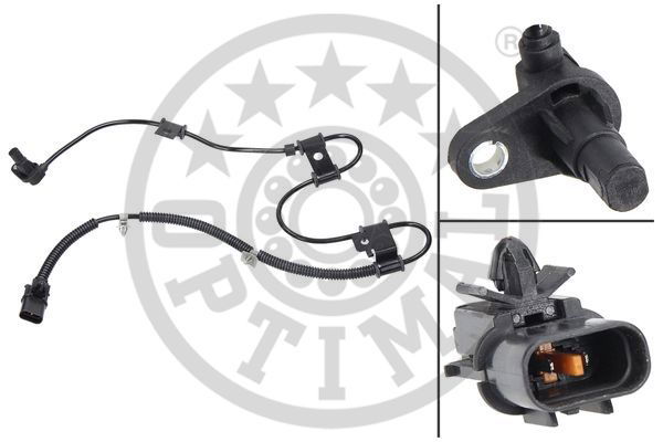 Sensor, Raddrehzahl Vorderachse rechts Optimal 06-S380 von Optimal