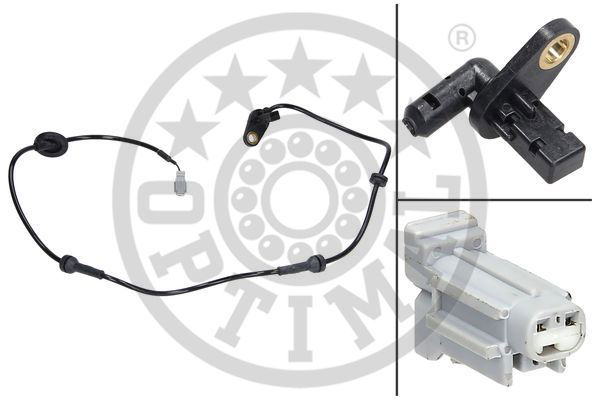 Sensor, Raddrehzahl Vorderachse rechts Optimal 06-S416 von Optimal