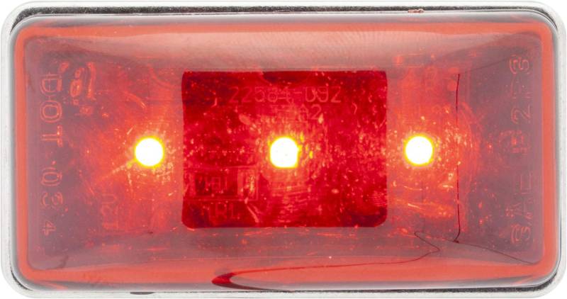 Optronics MCL95RBP LED-Markierungs-/Durchgangsleuchte, Rot von Optronics