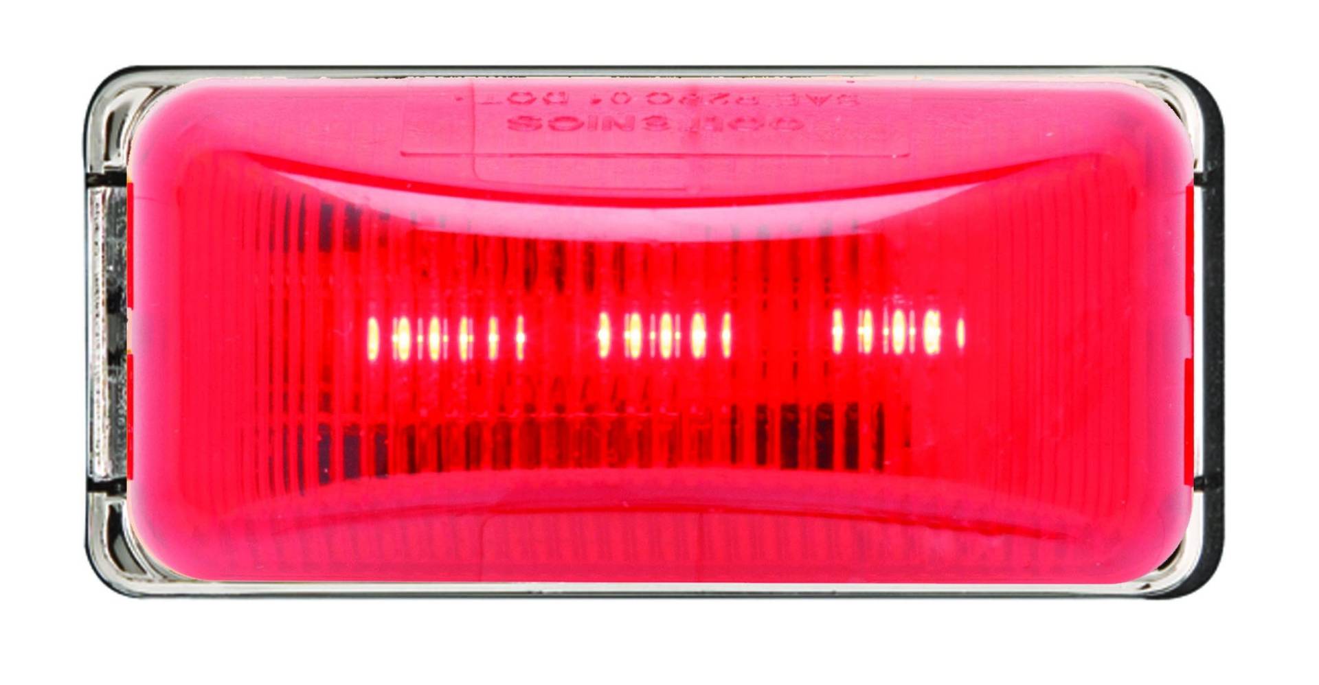 Optronics MCL96RBP LED-Markierungs-/Durchgangsleuchten-Set, Rot von Optronics