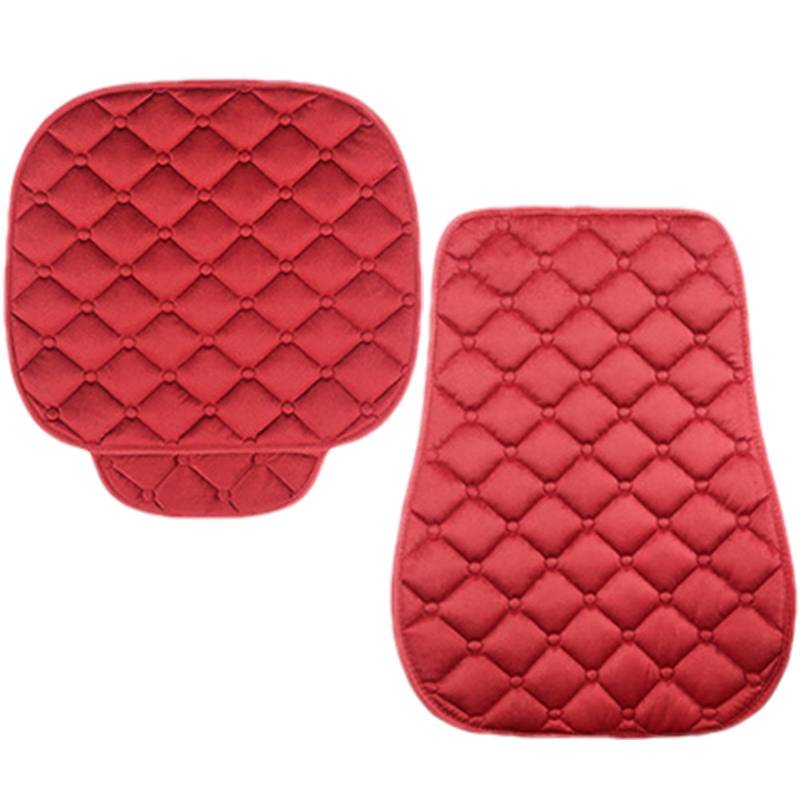 Opvonxeh Seat Protector for Car Seat, Plush Driver Car Seat Mat, Warm Driver Car Seat Mat, Breathable Car Seat Protector Cover, Front Pocket Car Seat Cover, Non-Slip Car Seat Mat von Opvonxeh