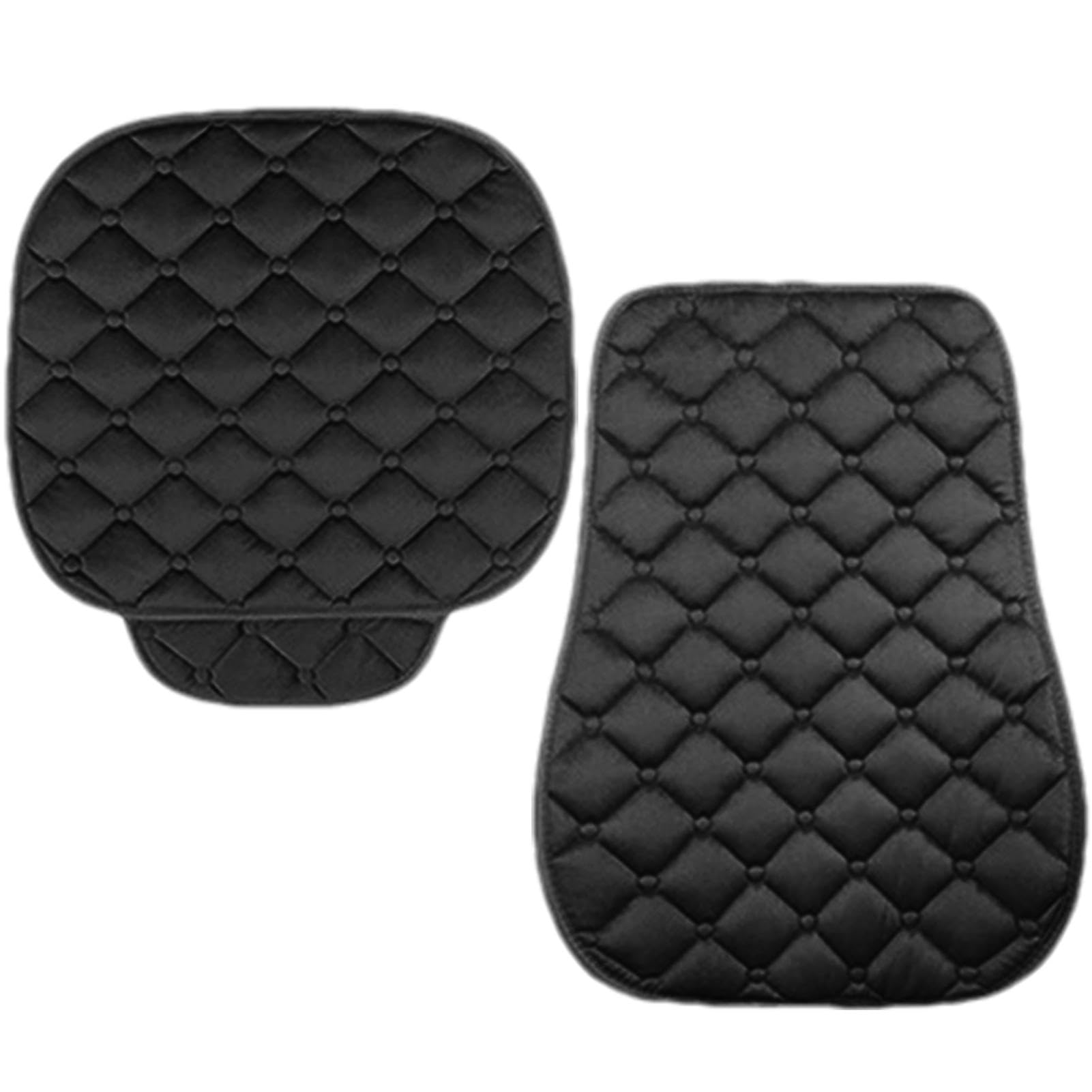 Opvonxeh Seat Protector for Car Seat, Plush Driver Car Seat Mat, Warm Driver Car Seat Mat, Breathable Car Seat Protector Cover, Front Pocket Car Seat Cover, Non-Slip Car Seat Mat von Opvonxeh