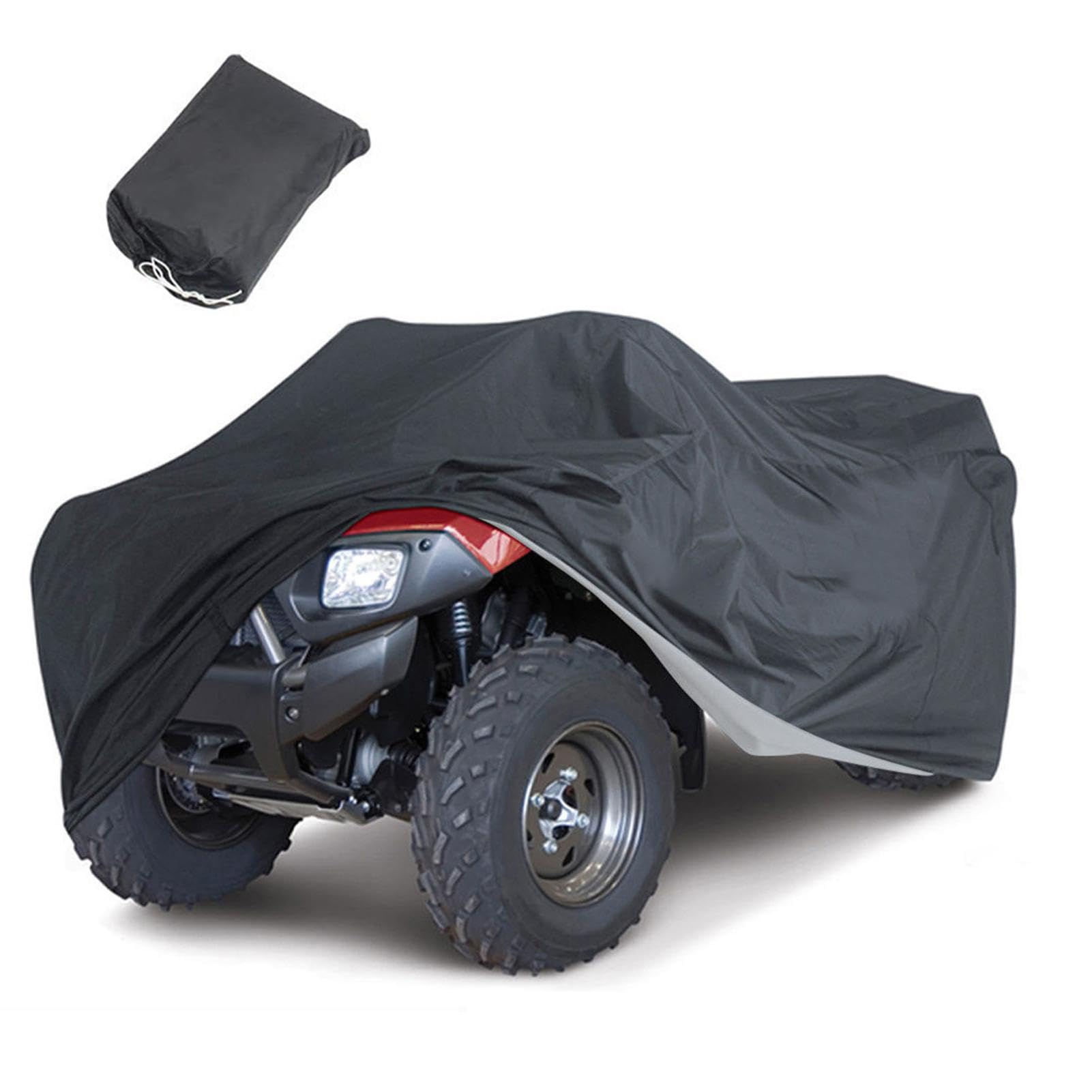 Strapazierfähige ATV Abdeckungen, wasserdicht, ATV-Cover, staubdicht, ATV-Cover, antistatisch, Quad Cover, Sturdy Vehicle Covers, ATV Outdoor Storage Lösungen, Heavy Duty Quad Covers von Opvonxeh