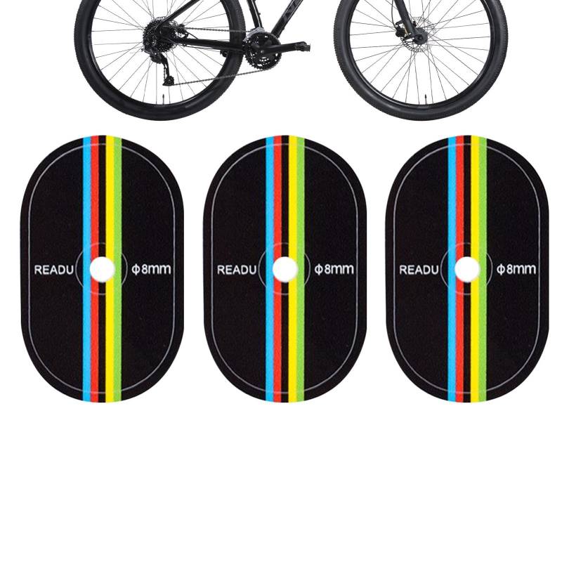 Tire Glue Stickers, Individual Adhesive Decal for Road Bikes, Water-Resistant Bikes Decals, Bikes Sticker for Bicycles, Road Bikes Tire Stickers, Mountain Bikes Decals, Folding Bikes Stickers von Opvonxeh