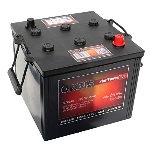 Orbis BS62523 12V 125Ah 740A Nato HD LKW-Batterie von Orbis StartPower