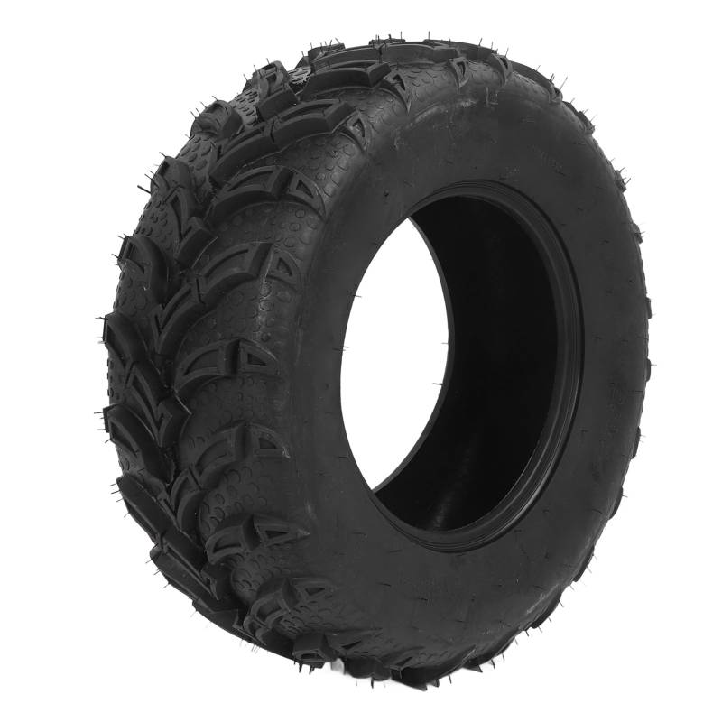 25x8-12 ATV-Reifen, 6-lagiger Konstruktionsgummi-All-Terrain-Reifenersatz für UTV, Go-Kart, Rasenmäher, Schlauchloser Vakuum-Radreifen, Verbesserte Traktion, Reduziert Stöße, ATV von Oreilet