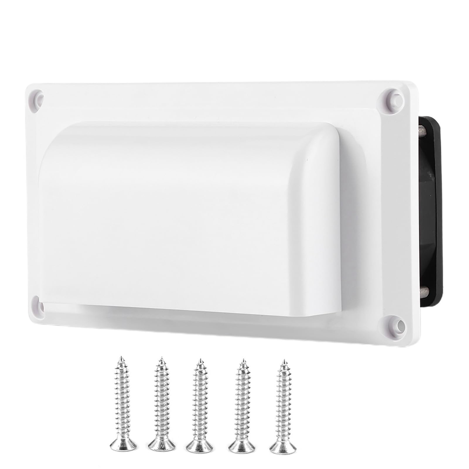 RV-Entlüftungsventilator, 12V 25W Seitlicher Belüftungsabluftventilator, Yachtboot Marine No Noise Vent-Ventilator RV-Innenseite Abluftventilator, Modifiziertes Zubehör für RV Wohnwagen Wohnmobil von Oreilet