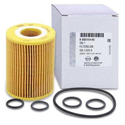 Opel Ölfilter [Hersteller-Nr. HU820/1y] für Chevrolet, Opel, Vauxhall von OPEL