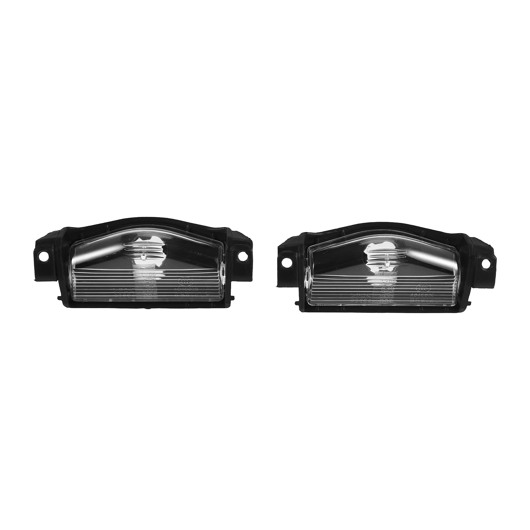 Orolotay 2 StüCk Auto Kennzeichen Nummernschild Lampe Licht Schalen Abdeckung für 2 3 M2 M3 2011-2013 BP4K-51-274 BBM4-51-274 BS1E-51-274 von Orolotay