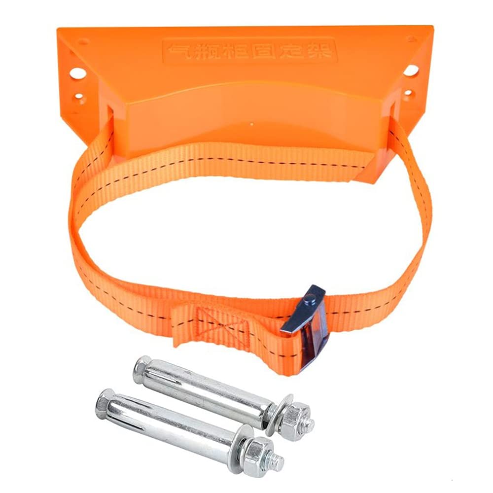 Orolotay Zylinder Halterung Gas Flaschen Halterung Langlebiger ABS Gas Flaschen Halter für Wohnmobil Wohnmobil RV Caravan,Orange von Orolotay