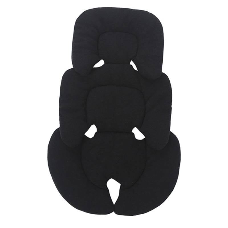 Oshhni Sitz Sitz Pad Liner Kinderwagen Kissen Sitz Pad für Kinderwagen Kinderwagen Auto Kinderwagen, Schwarz von Oshhni