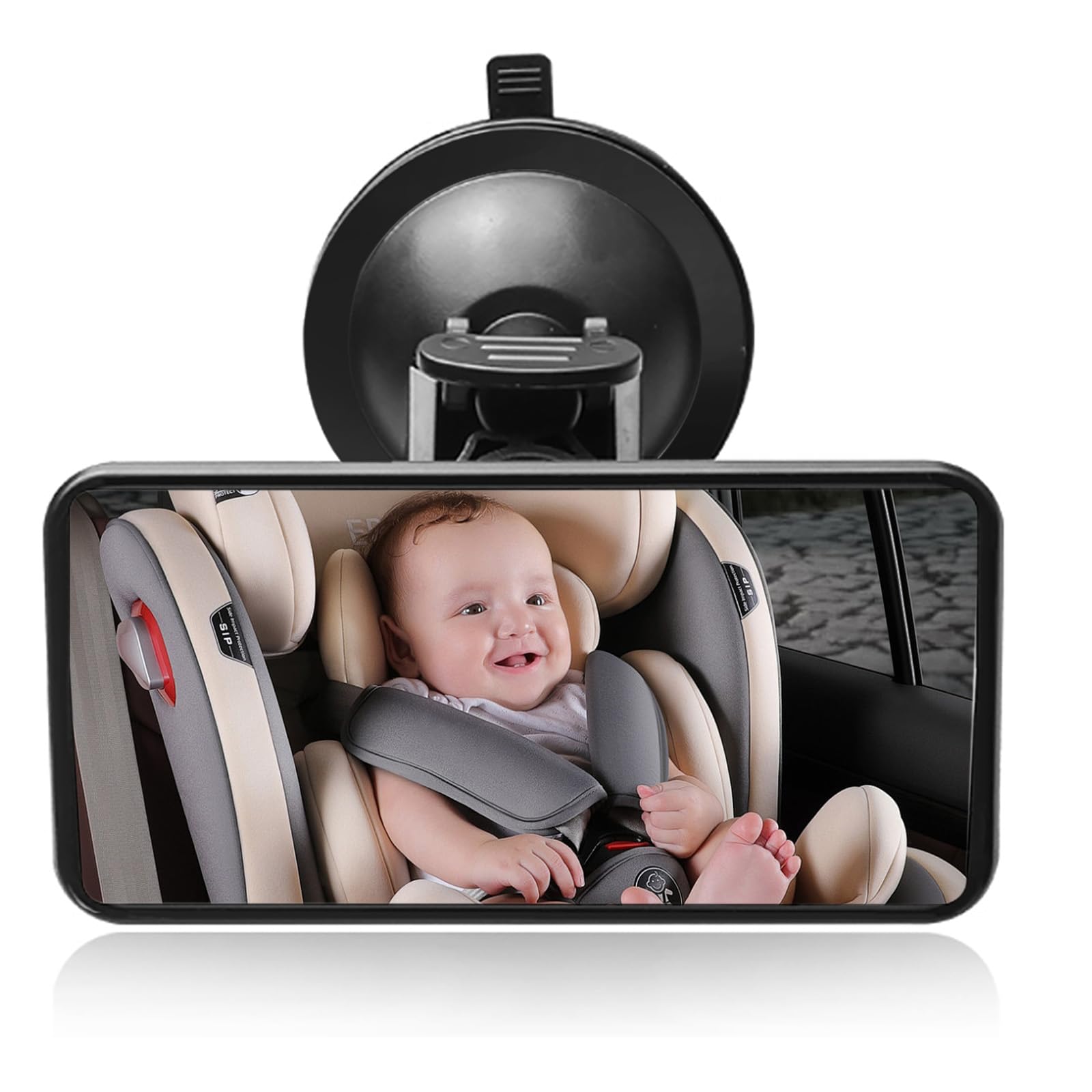 Auto Baby Spiegel Einstellbare Rücksitzspiegel für Babys,rückspiegel mit saugnapf,Rücksitzspiegel, Baby Kinder Rückspiegel von Oskuglin