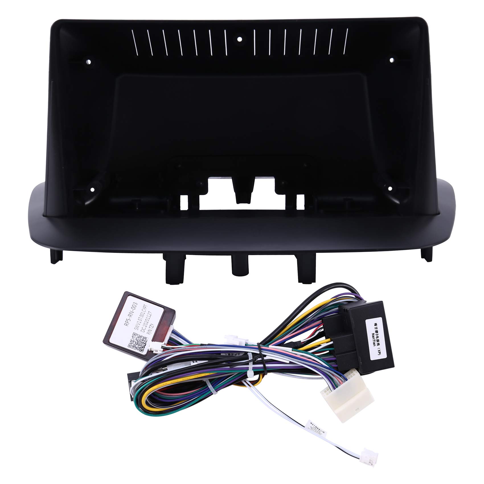 Osmond 2 DIN 9 Stereo Radio Panel mit Kabel DVD Audio Panel Dashboard Panel Kit für 3 2009-2014 von Osmond