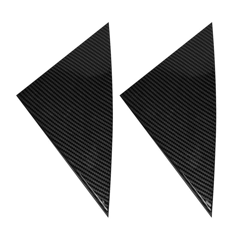 Osmond 2Pcs Carbon Fiber ABS Dreieckige Fensterdekoration Auto Styling für Model Y. von Osmond