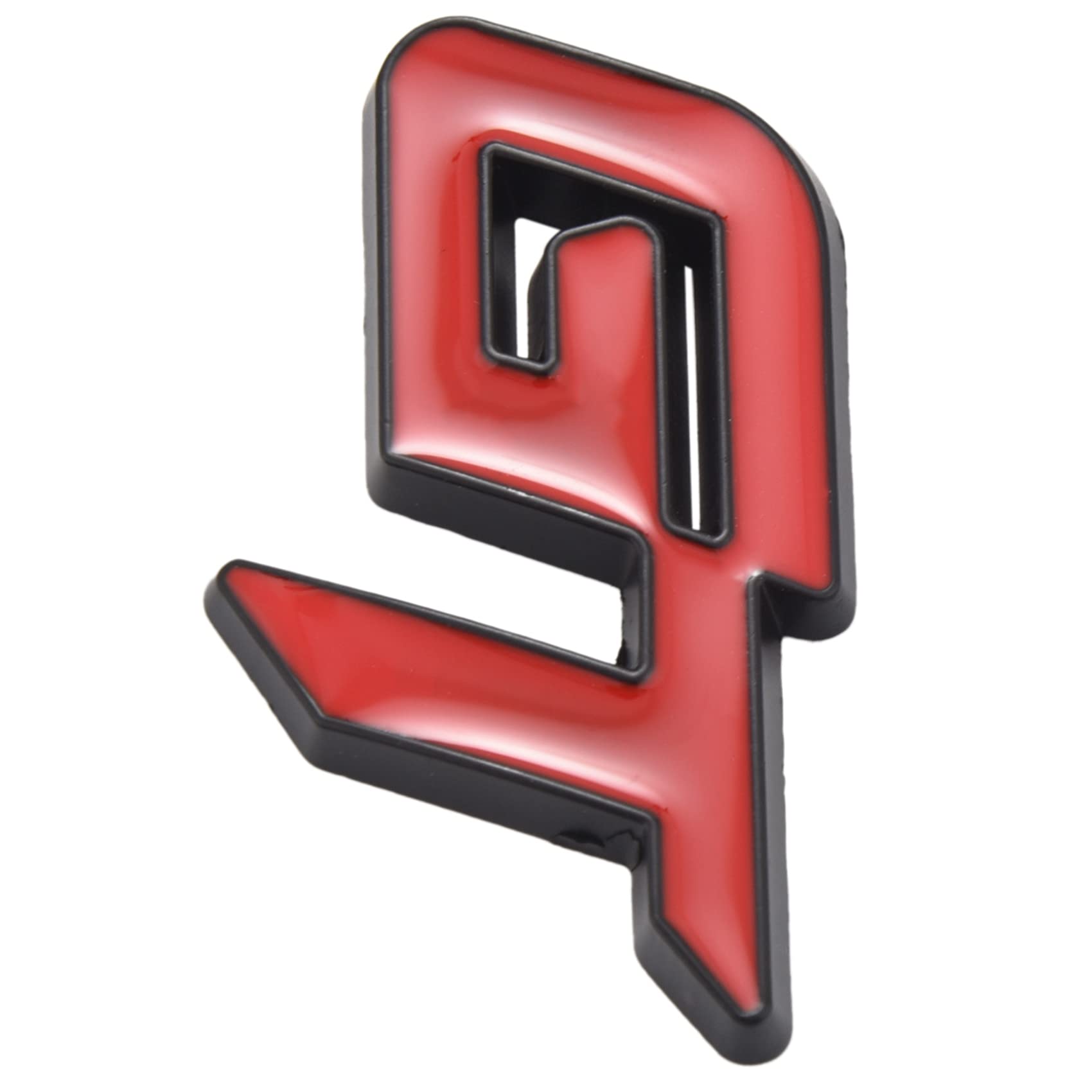 Osmond Autoaufkleber mit 3D-GT-Logo, modische Auto-Dekoration, Aufkleber für Focus 2 3 Fiesta Mondeo MK2, Rot + Schwarz von Osmond