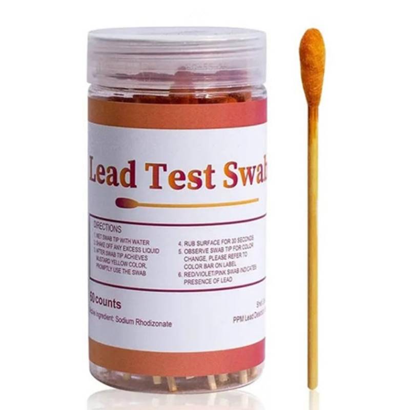 Osmond Blei-Test-Kit, Tupfer, Bleilack-Testset, Blei-Check-Tupfer für den Heimgebrauch, Testergebnisse in 30 Sekunden (50 Stück) von Osmond
