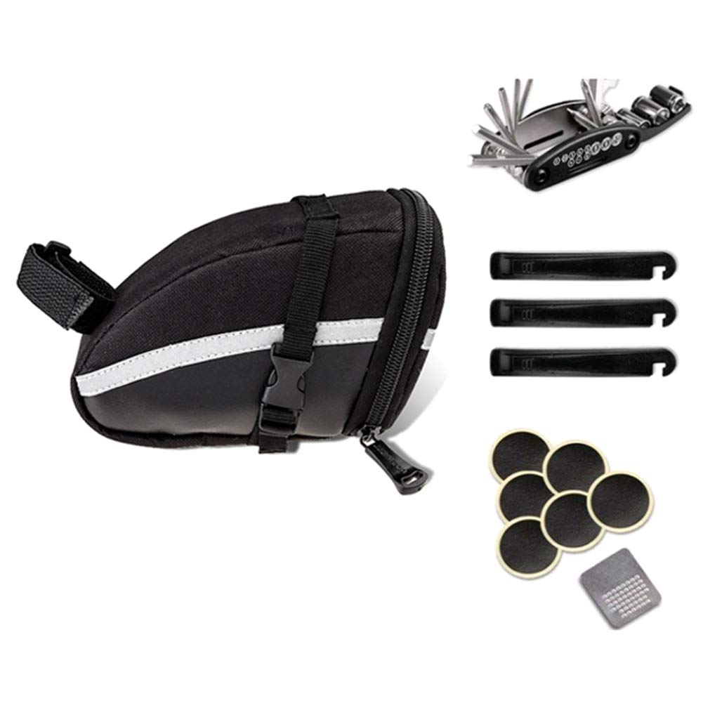 Osmond Fahrrad Heck Tasche Renn Rad Sitz Kissen Tasche Rad RüCk Sitz Tasche Freie Reifen Reparatur Werkzeuge Fahrrad Reparatur AnzüGe von Osmond