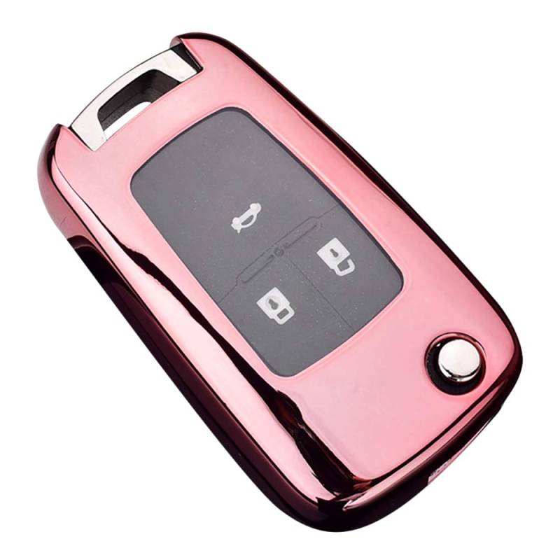 Osmond Soft TPU Auto Remote Key Case Abdeckung für Aveo Segel Captiva (Rosa A) von Osmond