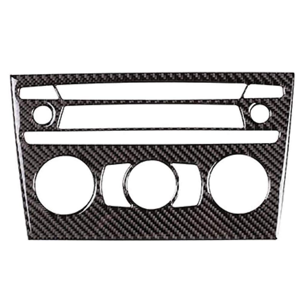 Osmond für X1 E84 2011-2015 Auto Zentrum Konsole Anlage Volumen Schalter Abdeckung Verkleidung Dekoration Rahmen Kohle Faser Aufkleber von Osmond