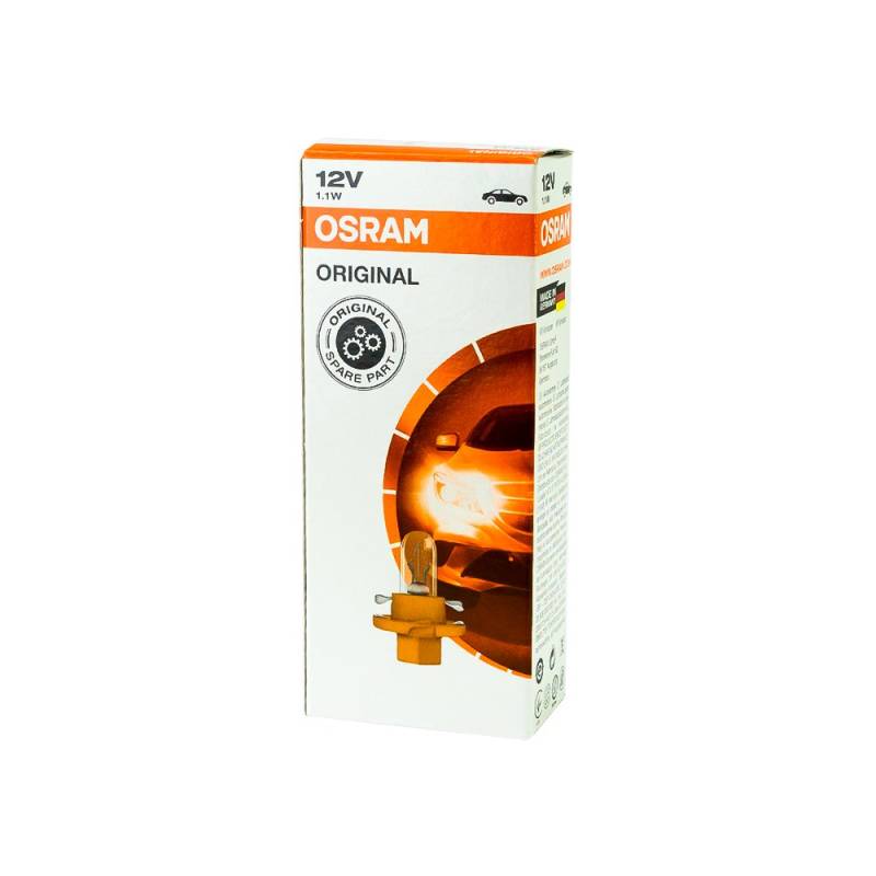 10x Osram Glühbirnen Original 12v 1,12w Bx8.4d Instrumentenbeleuchtung von Osram