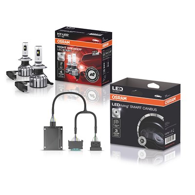 Osram 2x H7 NIGHT BREAKER LED Next Gen + LEDriving SMART CANBUS 3 [Hersteller-Nr. 40378664] für BMW von Osram