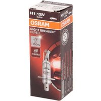 Glühlampe Halogen OSRAM H1 Night Breaker Silver 12V, 55W, 1 Stück von Osram