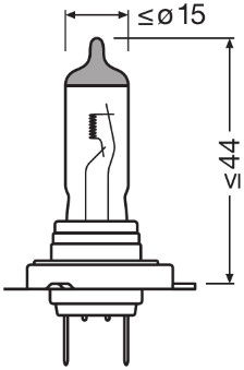 Glühlampe, Fernscheinwerfer Osram 64210NB200 von Osram