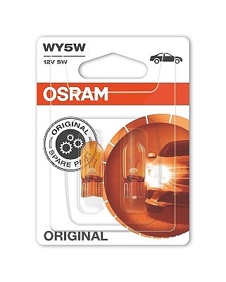 Osram Glühlampe, Positions-/Begrenzungsleuchte [Hersteller-Nr. 2827NA-02B] für Skoda, Smart, Seat, Rover, VW, Vauxhall, Suzuki, Subaru, Ssangyong, Vol von Osram