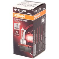 Glühlampe Halogen OSRAM H11 Night Breaker Silver 12V, 55W, 1 Stück von Osram