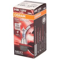 Glühlampe Halogen OSRAM H8 Night Breaker Laser 12V, 35W, 1 Stück von Osram