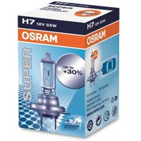 Glühlampe Halogen OSRAM H7 Super Plus 30% 12V, 55W, 1 Stück von Osram