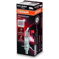 Glühlampe Halogen OSRAM H1 Truckstar Pro Plus 100% 24V, 70W, 1 Stück von Osram