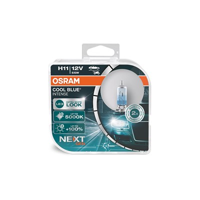 Osram H11 COOL BLUE® INTENSE Glühlampe (Next Gen) Duobox [Hersteller-Nr. 64211CBN-HCB] von Osram