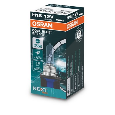 Osram H15 COOL BLUE® INTENSE Glühlampe (NEXT GEN) 1er Faltschachtel [Hersteller-Nr. 64176CBN] von Osram