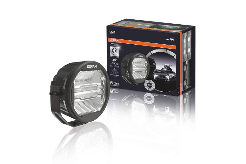 OSRAM ROUND MX260-CB, LED Zusatzscheinwerfer für Nah- und Fernlicht, Combo, 3500 Lumen, Lichtstrahl bis zu 350 m, LED Arbeitsscheinwerfer mit Standlicht, ECE Zulassung, LEDDL112-CB von Osram