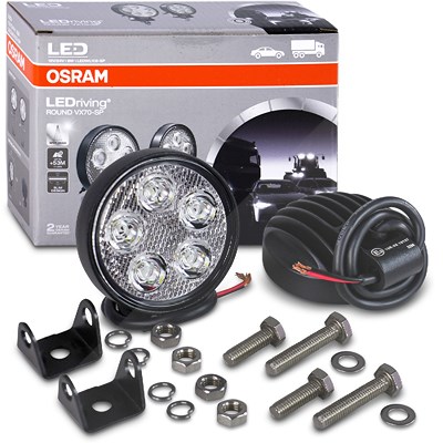 Osram LEDriving Zusatzscheinwerfer ROUND VX70-SP 2er Set [Hersteller-Nr. LEDWL102-SP] von Osram