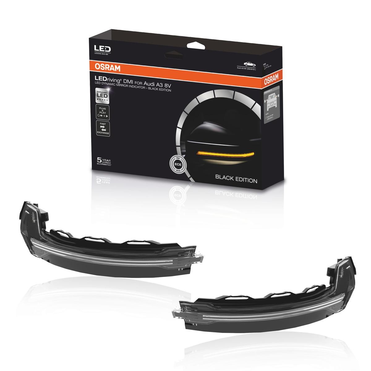 OSRAM Blinker AUDI LEDDMI 8V0 BK S Blinklicht,Fahrtrichtungsanzeiger,Blinkleuchte,Seitenblinker von Osram