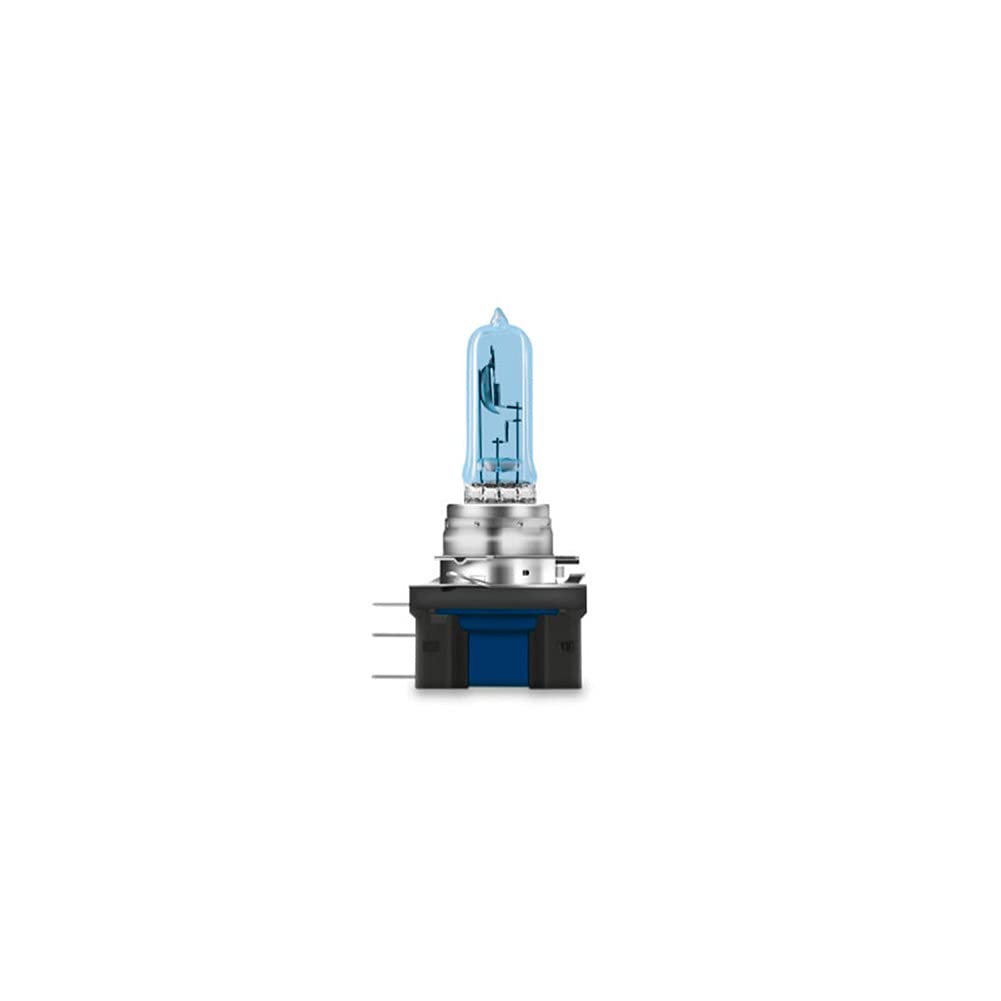 Osram COOL BLUE INTENSE H15, +20% mehr Helligkeit, bis zu 3.700K, Halogen-Scheinwerferlampe, LED-Look, Faltschachtel (1 Lampe) Carton folding box von Osram