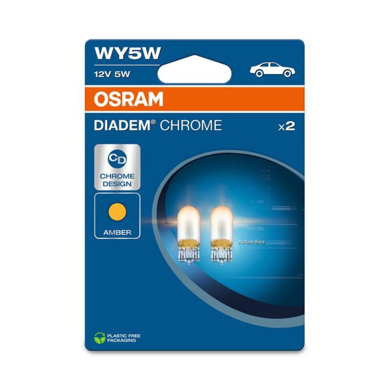 OSRAM DIADEM® Chrome, WY5W, Doppelblister, 2 Lampen, white von Osram