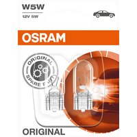 OSRAM Glühlampe, Blinkleuchte W5W 2825-02B  VW,AUDI,MERCEDES-BENZ,Golf IV Schrägheck (1J1),Golf V Schrägheck (1K1),POLO (9N_) von Osram