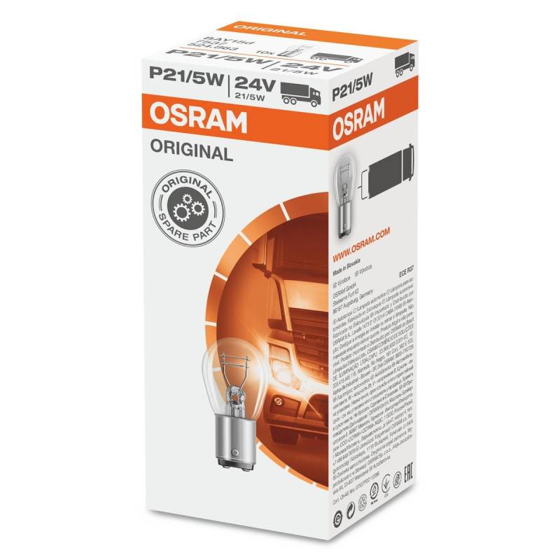 OSRAM Glühlampe, Blinkleuchte MERCEDES-BENZ,VOLVO,MAN 7537 von Osram