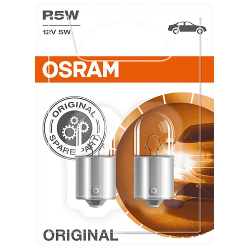 OSRAM Glühlampe, Blinkleuchte VW,MERCEDES-BENZ,AUDI 5007-02B von Osram