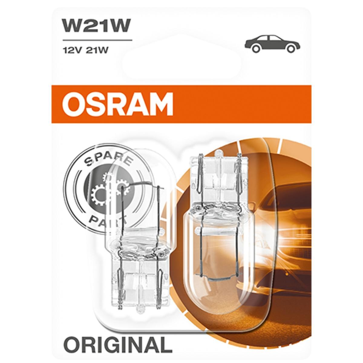 OSRAM Glühlampe, Blinkleuchte VW,MERCEDES-BENZ,AUDI 7505-02B von Osram