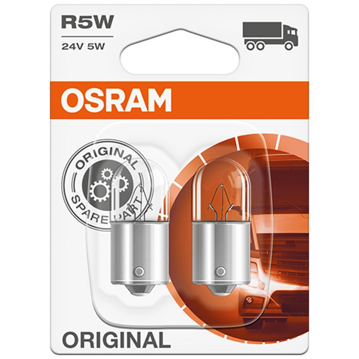 OSRAM Glühlampe, Blinkleuchte VW,MERCEDES-BENZ,FORD 5627-02B von Osram