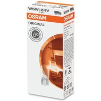 OSRAM Glühlampe, Blinkleuchte W5W 2845  MERCEDES-BENZ,VOLVO,IVECO,VARIO Kasten/Kombi,Vario Pritsche / Fahrgestell,VARIO Kipper,VARIO Bus von Osram