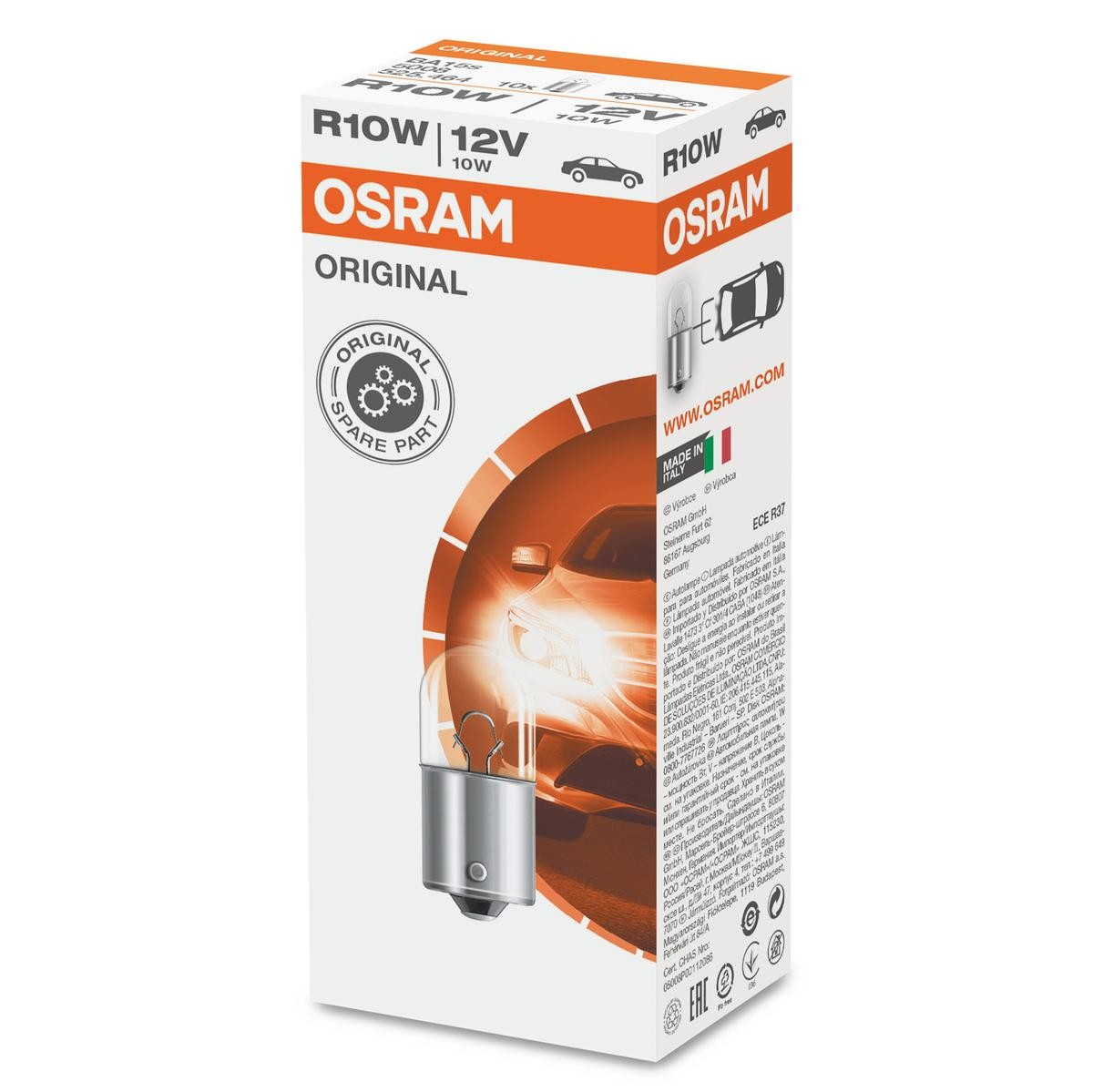 OSRAM Glühlampe, Bremsleuchte VW,MERCEDES-BENZ,AUDI 5008 von Osram