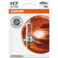 OSRAM Glühlampe, Fernscheinwerfer H7 64210-01B  VW,AUDI,MERCEDES-BENZ,Golf IV Schrägheck (1J1),Golf V Schrägheck (1K1),POLO (9N_),TOURAN (1T1, 1T2) von Osram