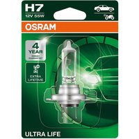 OSRAM Glühlampe, Fernscheinwerfer H7 64210ULT-01B  VW,AUDI,MERCEDES-BENZ,Golf IV Schrägheck (1J1),Golf V Schrägheck (1K1),POLO (9N_) von Osram