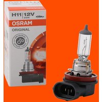 OSRAM Glühlampe, Fernscheinwerfer H11 64211  VW,AUDI,MERCEDES-BENZ,Golf V Schrägheck (1K1),Golf VII Schrägheck (5G1, BQ1, BE1, BE2),TOURAN (1T1, 1T2) von Osram